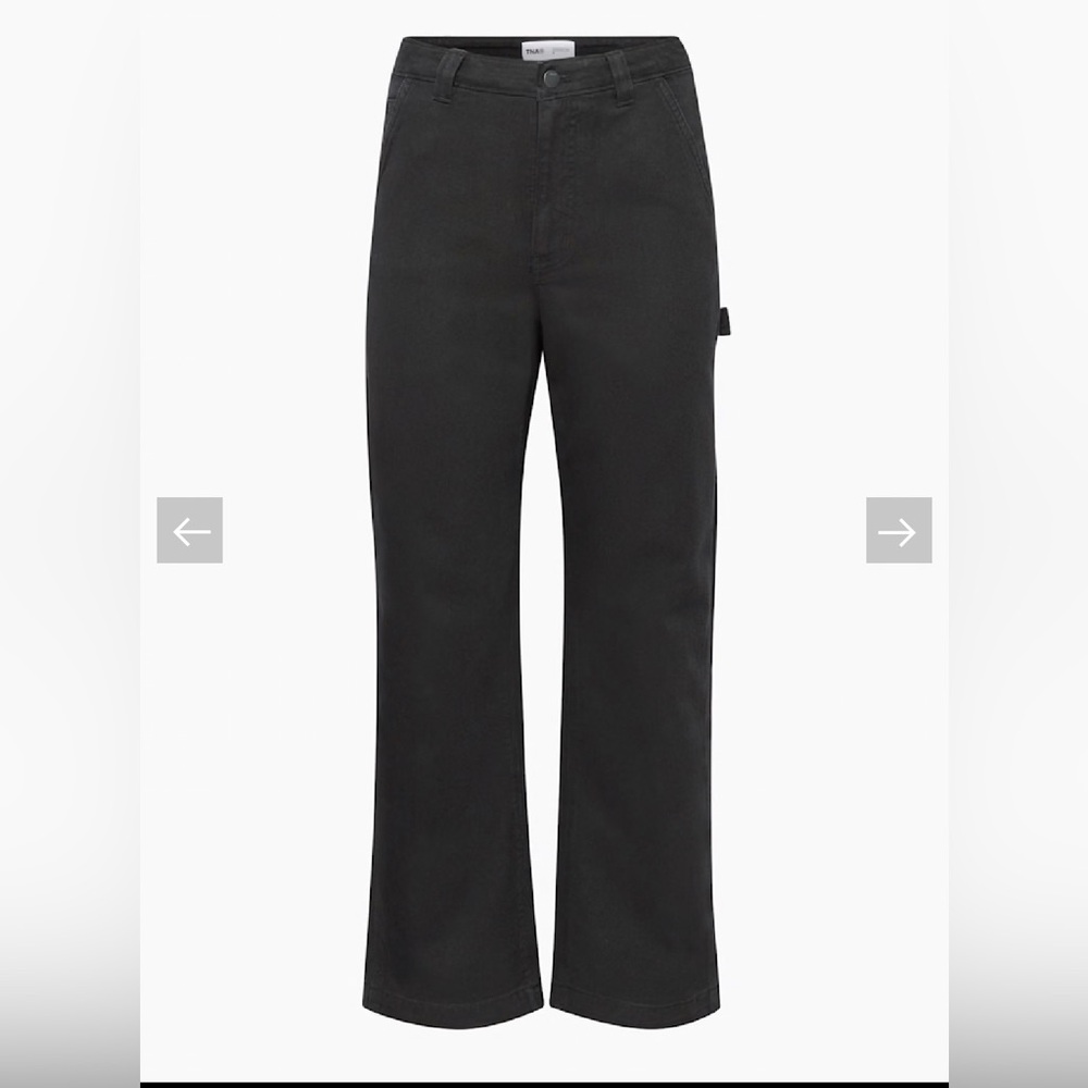 TNA Aritzia Greenwich Black Cargo Pant